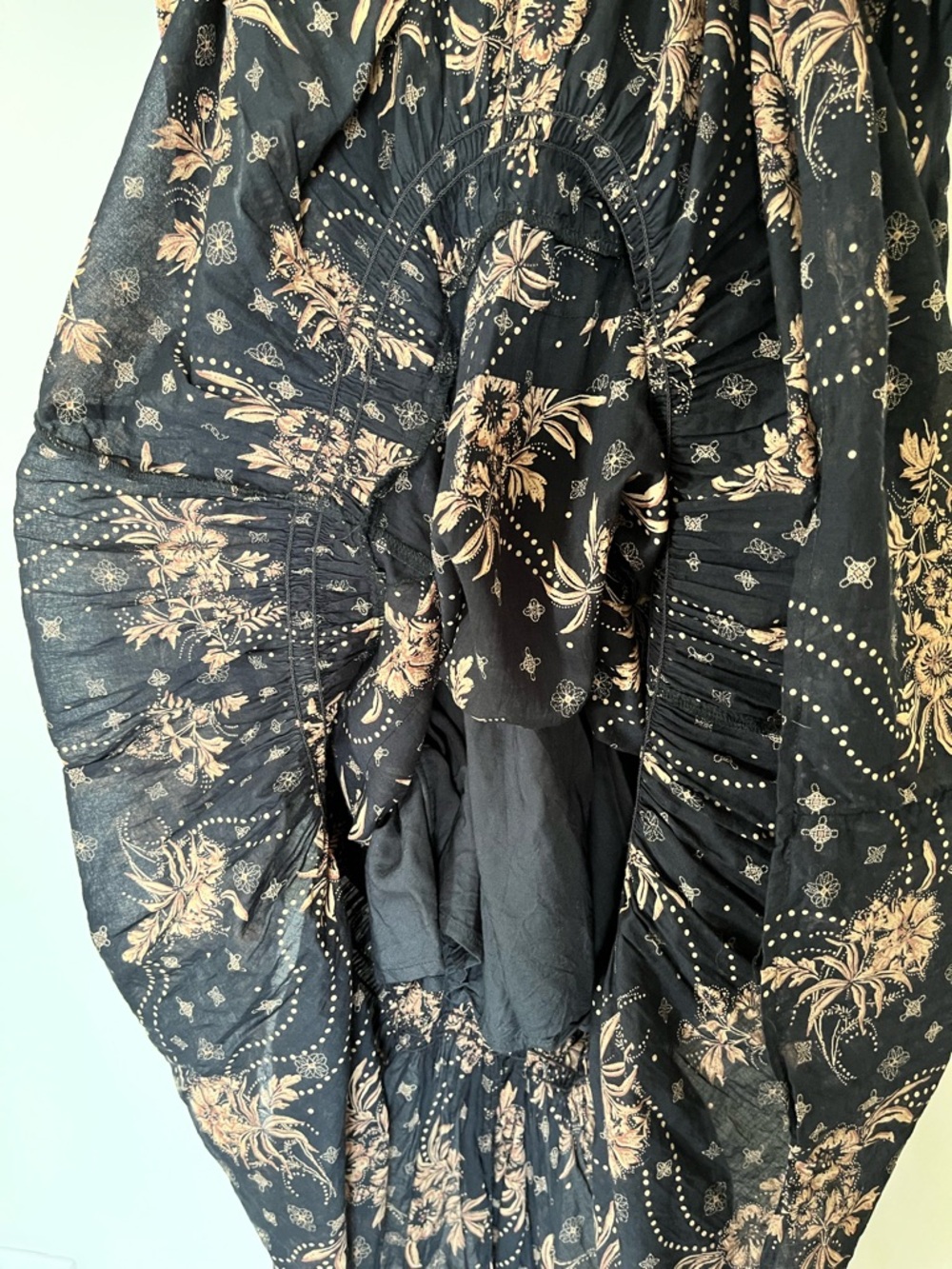 Free People Golden Hour Maxi Dress In Black Small - Picture 12 of 12